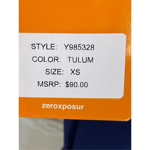 ZeroXposur Women’s Navy Blue Tankini Swim Set New with tags size xs - Picture 5 of 8